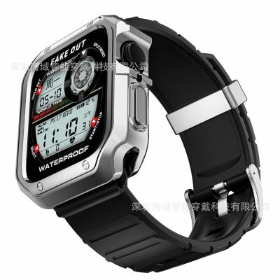 China iwatch All Series Sports Apple Watch Bands Shockproof Soft TPU Wrist Strap with Armor Strap Protective Bumper Cover for iWatch Series 7 6 5 4 3 for sale