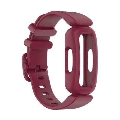 China Silicone Silicone Bands for Fitbit Ace 3 Activity Tracker for Kids Boys Girls Wristband Sports Waterproof Inspire 2 Replacement Bands for sale