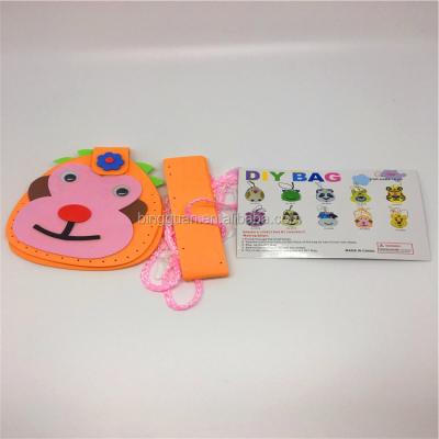 China Hot Sale Model Eco-friendly Creative Handmade Toy Bag EVA Handmade Bags For Kids for sale