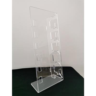 China Custom Cheap Custom Acrylic Glass Display Sunglasses Stretch Frame Stand Acrylic Glass Display for sale