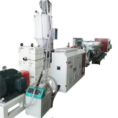 China High efficiency HDPE bar HDPE pipe plastic extrusion machinery china PE flexible pipe pp plastic extrusion machine for sale