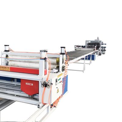 China PE Door Panel Extrusion Machine PP Plastic Granules PP Plastic Panel Extrusion Machinery for sale