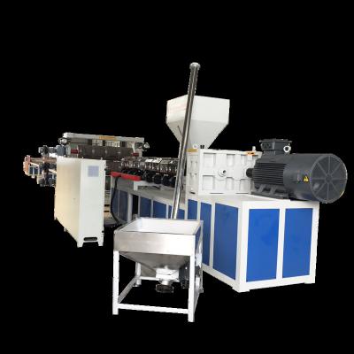 China Hot sale custom workshop pp bar production cheap pe board extrusion machine SJ120/36 for sale