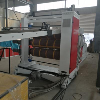 China Plastic Plastic Granules Sheet Extruder Machine HDPE PPR Sheet Extrusion Line Manufacturer for sale