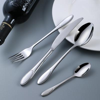 China Sustainable Manufacturer Custom Food Grade Knife Fork Spoon Stainless Steel Indoor Outdoor Cutlery for sale