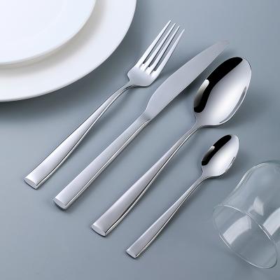 China Viable Wholesale High Quality Spoon Fork Knife Dinnerware Set Gift Set Stainless Steel Cutlery for sale