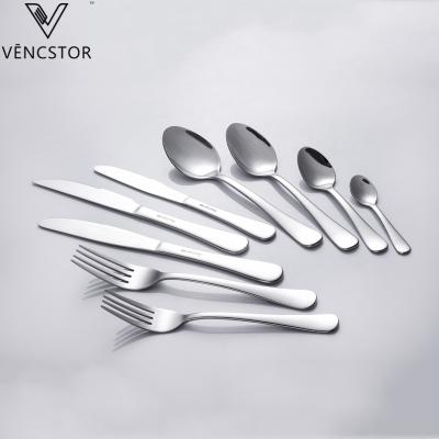 China Disposable Kitchen Flatware Wedding Hotel Restaurant Silverware Stainless Steel Cutlery Set for sale