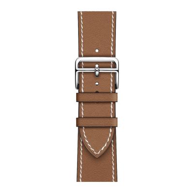 China Leather For Apple iWatch Strap PU Smart Watch Band Strap 38mm 40mm 40mm Leather Smart Watch Band Strap 42mm for sale