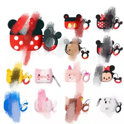 China For Amazon AirPods pro 2021 Accessories Classic Hot Cute Rubber Cartoon 3D Mobile Cover Girly Silicone Earphone Case For Airpods 1 pro 2 3 case for sale