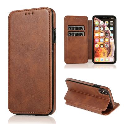 China Wallet Waterproof Magnetic Flip PU Leather Phone Case For iPhone 12 11 13 Max XS XR X 8 Plus Stand Card Slot Full Cover Fit Shockproof for sale