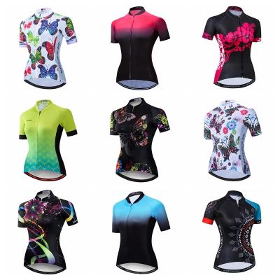 China Summer Mountain Bike Wear Cycling Jersey Ropa MTB Cycling Jersey Breathable Women Anti-UV Tank Top Cycling Maillot Ciclismo for sale