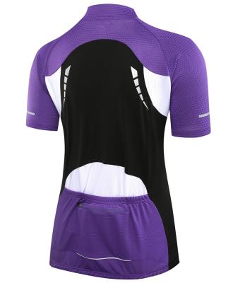 China Manufacturer Bicycle Wear Men Breathable Shorts Sleeve Women Bike Shirt Fabric Padding Roadbike Cycling Short Tank Top for sale