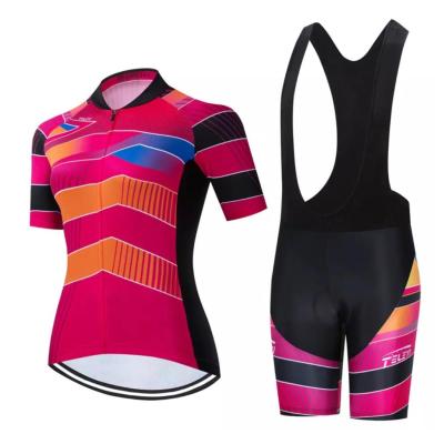 China Breathable MTB Bike Clothing Road Bicycle Shirts Women Cycling Tank Top Sets With Padded Shorts Cycling Tank Top 2021 Custom Cycling Tank Top for sale