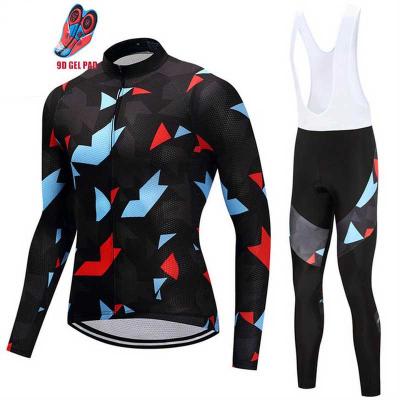 China Breathable Men Autumn Cycling Jersey MTB Bicycle Jersey Clothing Long Sleeve Outdoor Sportswear Bike Complete Maillot Ciclismo Camisa Ciclism for sale