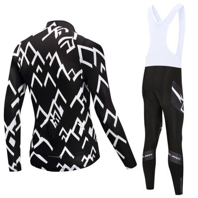 China Breathable Custom Mens and Womens Long Sleeve Cycling Wear Mountain Bike Shirt MTB Shorts Cycling Tank Top Set for sale