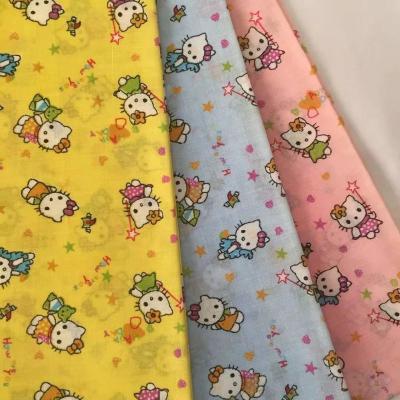 China Factory direct sales 80 polyester 20 cotton 88X64 cotton 88X64 custom printed fabric viable for sale