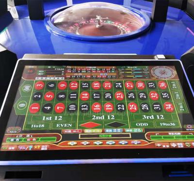 China New Professional Acrylic Metal Metal Touch Screen Royal Casino Gambling Electronic Roulette Machine For Adult for sale