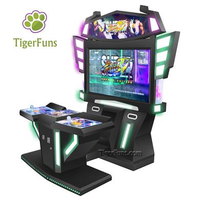 China Stylish Meta+arcrylic+Plastic Coin Operated Machine Meta+arcrylic+Plastic Luxury Arcade Boxing Games 3D Fighting Games for sale