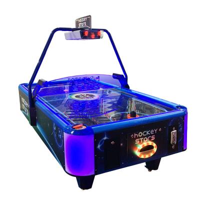 China Metal+Acrylic+Wooden Table Hockey Game Machine Air Hockey Players Metal+Acrylic+Wooden 2 Arcade Coin Operated Hockey Machine For Sale for sale