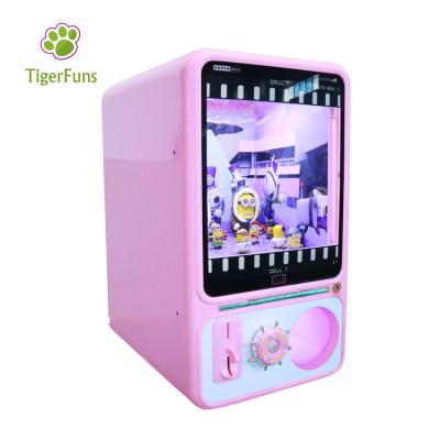 China Metal/2020 Newest Plastic Metal/Plastic Gashapon Coin Operated Vending Machine For Kids Game Machine for sale