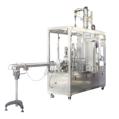 China Line type hot cheap nespresso coffee drink capsules filling sealing machine for sale