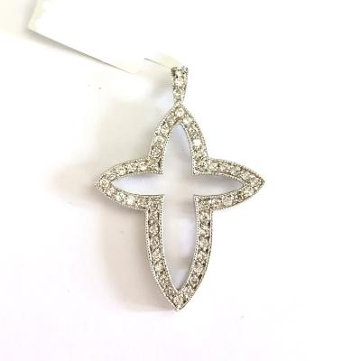 China Custom Romantic Jewelry Maker Jewelry Designer Rhinestone Necklace Star Silver Plated Pendant for sale