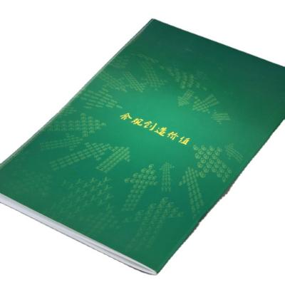 China paper & Cheap Cardboard China Customs A4 Color Brochure Glossy Printing Paper Booklet for sale