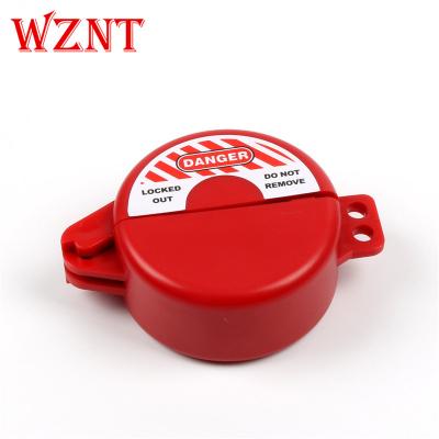 China Made From Engineering NTS03-3 Small Plastic Cylinder Plastic Lockout Tank Lock Safety Valve Tagout Lockout for sale