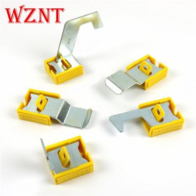 China Can be fixed by screws or 3M double-sided tape. Multifunction Industrial Cabinet Panel Electrical Safety Lockout Devices for sale