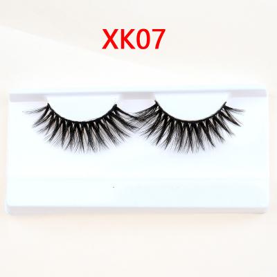 China Thick Silk 3D Faux Mink Eyelashes Create Your Own Brand Eyelashes False Mink Lashes With Private Label Lashes for sale