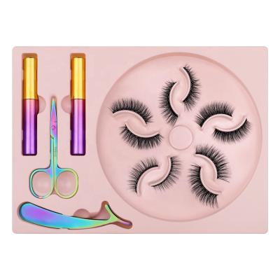 China 5 10 Magnetic Eyelash Kit High Quality Natural Magnet Lashes Wick for sale