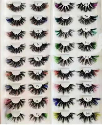 China Wholesale hot natural 3d strip 25mm natural light siberian mink long new sale private label packing mink lashes false eyelashes for sale