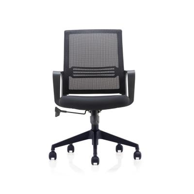 China Newest Hot Sale Modern Style Swivel Mesh Home Desk Office Chairs Black Rotating for sale