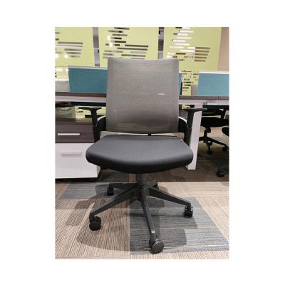 China Best Price Home Furniture Comfortable Soft Rotating Mesh Office Chair For Visitors Single Computer for sale