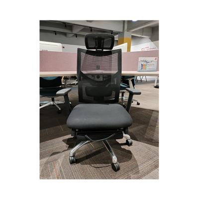 China Reasonable Price Sale Boss Furniture Ergonomic Office Revolving Chair With Footrest for sale