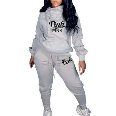 China WholesaleFashion Autumn Sports Breathable Jogger Set Women's Two Piece Sweat Suit Women Jogging Suits Wholesale for sale