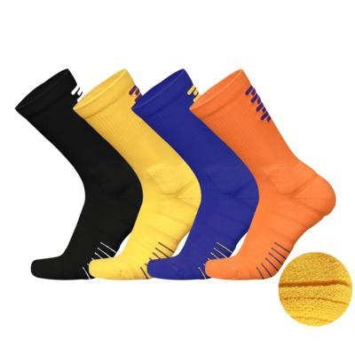 China Wholesale Mens Elite Crew Breathable Basketball Hoops Breathable Athletic Cotton Sports Socks for sale