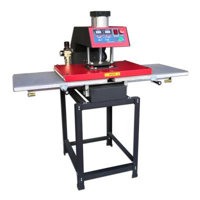 China Hotels Pneumatic System Heat Transfer Machine 40X60cm 16X24 Heat Press Machine For Logo Sublimation Machine for sale