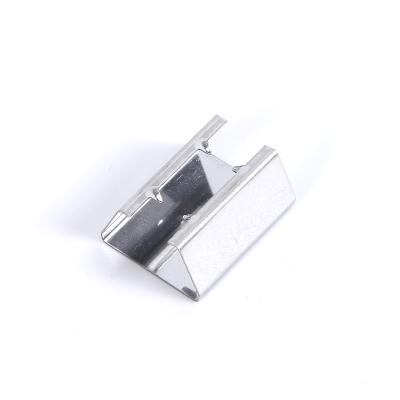 China Factory Wholesale Metal 15mm Small Stainless Steel Metal Clip With Hook For Lanyard Accessories for sale