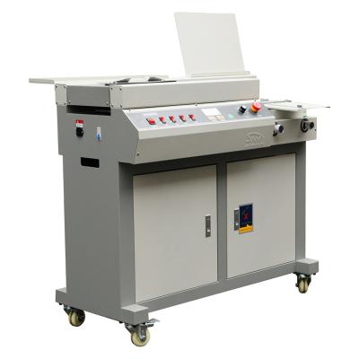 China Perfect A4 A3 Glue Binding Machine Electricity Binding With Glue Binding BM200 for sale