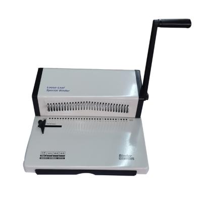 China H300 Double Hole Punching Machine Wire Loose Leaf 30 Manual Paper Hole Punch for sale