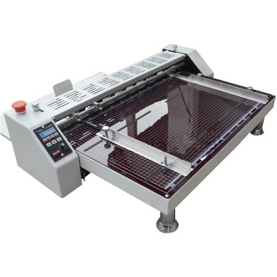 China Home Use 660MM Multifunctional Electric Paper A2 Book Cover Creaser And Punched Cut Punching And Creasing Machine for sale