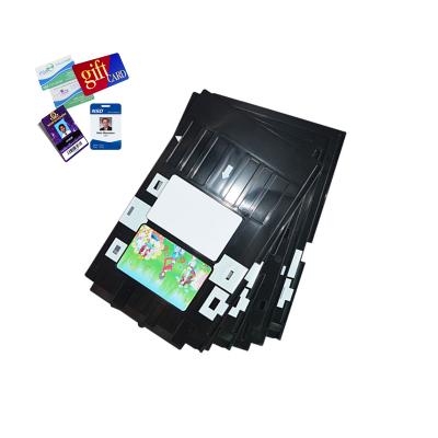 China Plastic Suitable For Inkjet PVC Card Printer Epson R270 T50 L801 805 Direct Printing White Card Tray Holder for sale