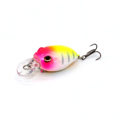 China Wholesale ABS Plastic 6cm Mini Crank Hard Plastic Lure Bait Fishing Crankbai Artificial Lure 8.4g for sale