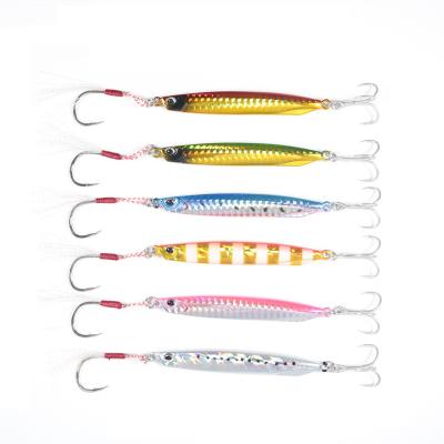 China High Quality Lure 30g 40g 60g Metal GASTORNI Speed ​​Fishing Bait Saltwater Lead Bait Bait Lure Bait Rig Jig Slow Lures for sale