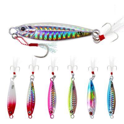 China GASTORNI 7g 10g 15g 20g 30g Lead Jig Metal Hard Fishing Fure Fishing Lure Quick Building Set for sale