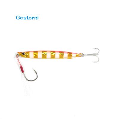 China GASTORNI 30g 40g 60g Lead Metal Ice Metal Fishing Lure Vib Artificial Luminous Lures For Winter Fishing Vibration Bait for sale