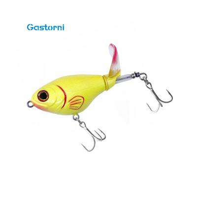 China ABS GASTORNI New Plastic Type Thruster Tractor Fishing Lure 75mm Outdoor Road 17g Wave Under Rising Blast Fish Hard Boundary Bait for sale