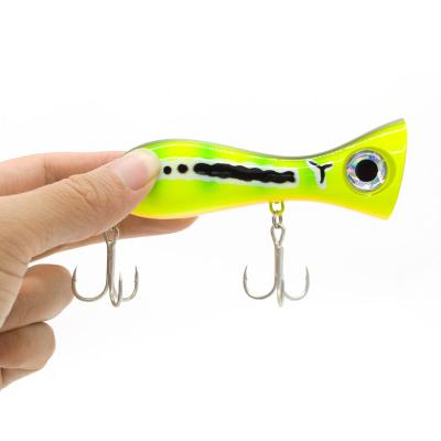 China ABS GASTORNI New Large Design 10cm/31g 3.9in/1.09oz Plastic Mouth Snap Wooden Fishing Lure for sale