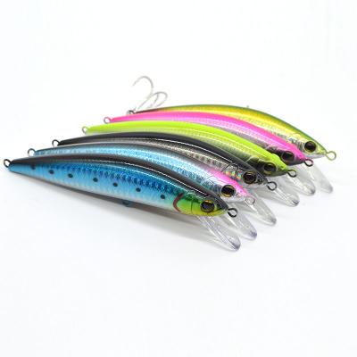 China ABS GASTORNI Hot Sale 40g 120mm Depth 2.5-3M Plastic Saltwater Minnow Sinking Lure for sale